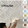 Room Home Decoration for Bedroom 35*35cm PVC Wallpaper Sticker Wall Stickers Decorative Wall Decals Adhesive Waterproof Painting
