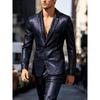 Mens Sequined Blazer Nightclub Party Performance Fashion Casual Suit Jacket
