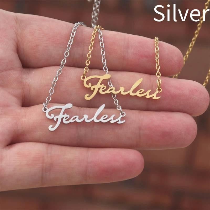 Taylor Digital Swift Signature Stainless Steel Necklace Pendant Letter Fashion