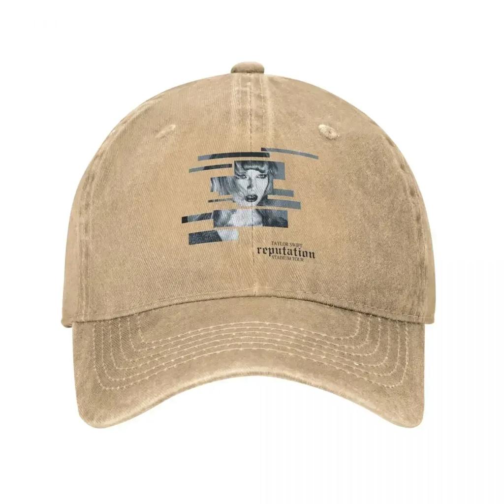 The Eras Tour Baseball Caps Vintage Distressed Denim Washed Headwear Unisex Outdoor Activities Gift Caps Hat