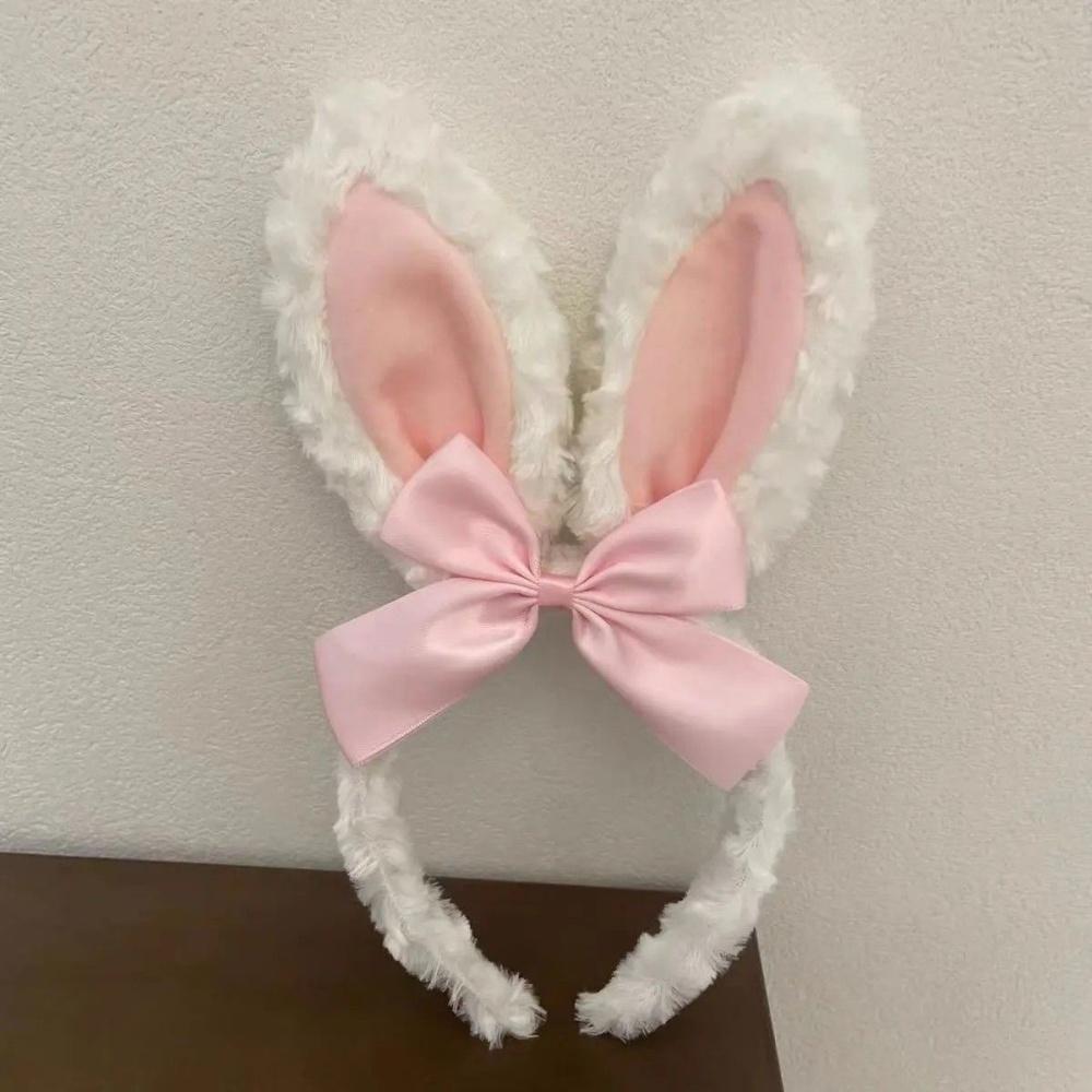 Party Props Hairband Charming Rabbit Ear Headband Easter Headband Playful Lolita Cosplay Headwear For Easter Egg Hunt Shows