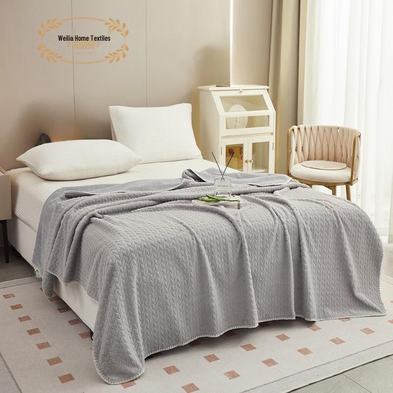 

Weike Home Textiles Starry Thickened Double-Layer Soft Blanket