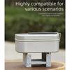 Ultralight Outdoor Tablet Pocket Stove Compact Mini Folding Stove  Camping Stove