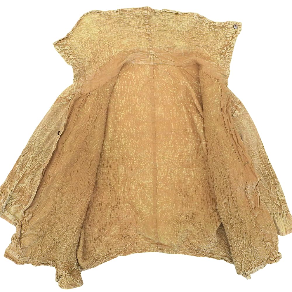 Haat Excellent Condition, High-neck, Tie-dyed Shirt Top for Women, Yellow, Size 2, HA31FJ526 Tops 2 yellowUsed