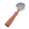 58mm Bottomless Portafilter Fit for Petrus Stainless Steel Universal 3 Ears Portafilter with Wooden