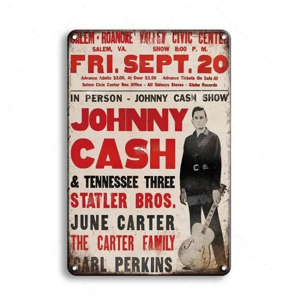 Music Bands Play Metal Tin Signs Plaque Wall Decoration Vintage Art Posters Iron Painting for Man Cave Home Cafe Garden Club Bar