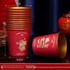 Thickened Gold Foil Disposable Housewarming Cups