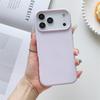 Matte Candy Color Phone Case for iPhone 17 Air 16 16E 15 Pro Max Liquid Silicone Shockproof Protection Skin Feeling Solid Cover