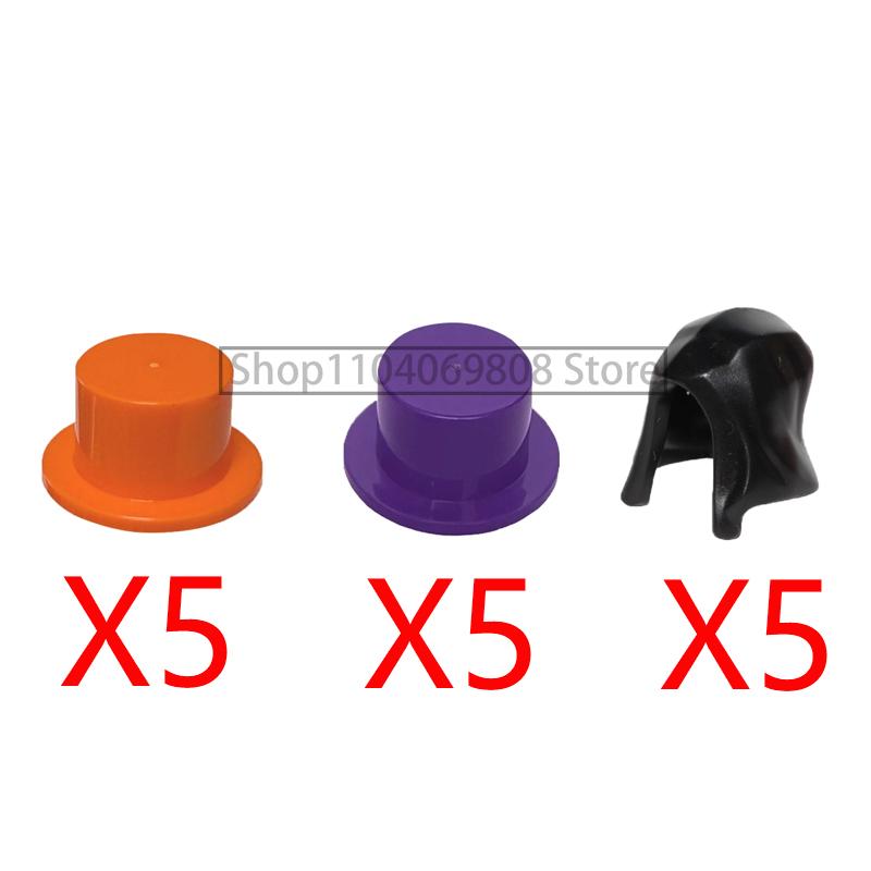MOC Military Building Blocks Medieval Soldiers Knight Figures Weapons Accessories Witc Hat Helmet Shield Spear DIY Brick Toy T10