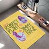 Led Zeppelin Robert Plant Rug suitable as a non-slip mat for the living room or bedroom sofa