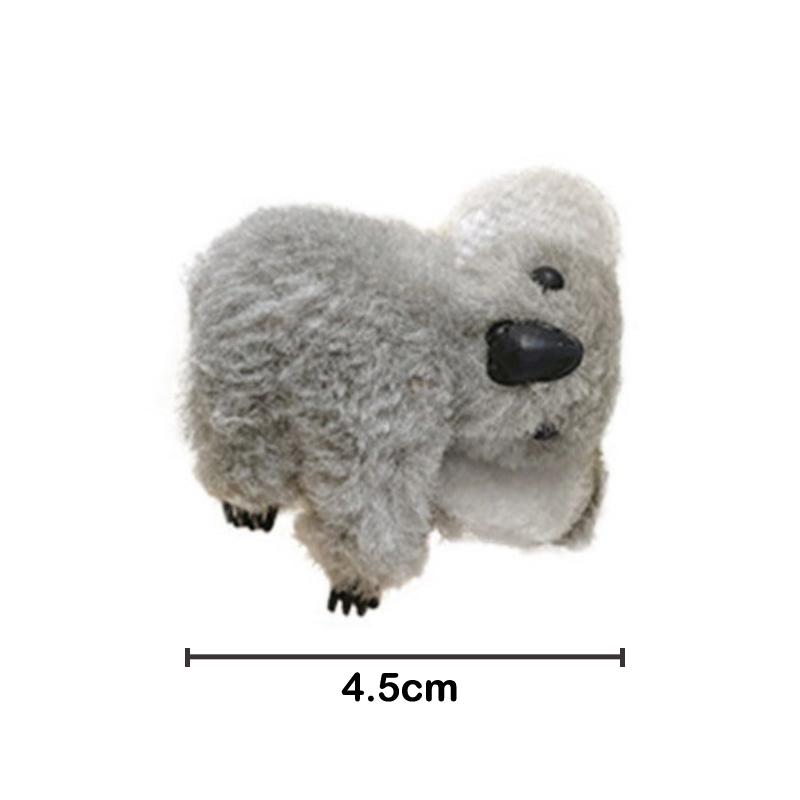 Cartoon Kawaii Plüsch Koalabär Haarschmuck Haarspangen Niedliche Tier-Haarkralle Für Mädchen Spangen Kopfschmuck Zubehör