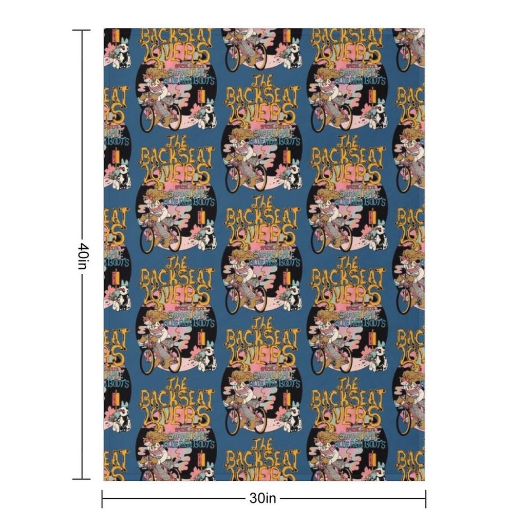 Backseat Lovers Art Throw Blanket manga Personalized Gift Quilt Sofa Blankets