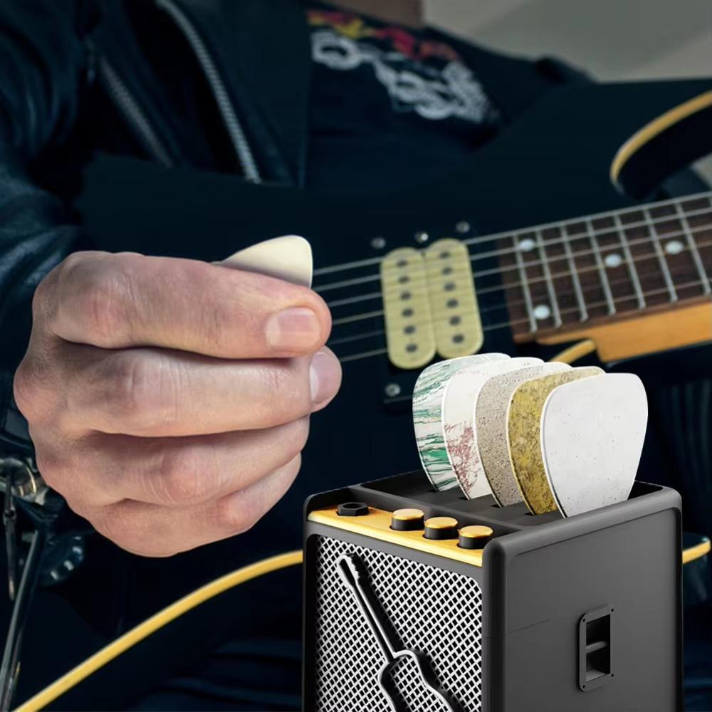 Portable Guitar Pick Holder Large-capacity Guitar Pick Display Box  Ukulele Accessories