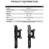 Portable Bike Pump With Hose Aluminum Alloy Bicycle Hand Air Pump Presta Schrader Valve Hand Inflator Cycling Accessories