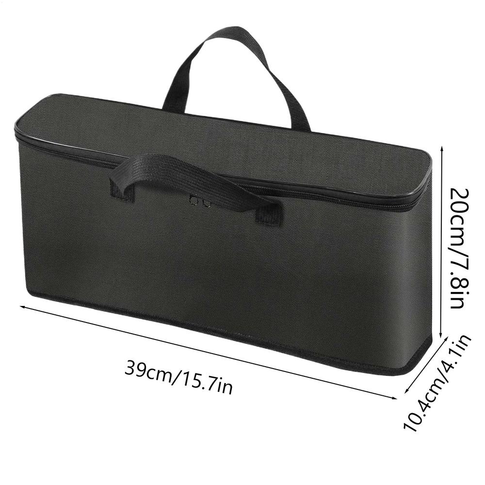 

Toaster Carrying Bag Waterproof Organizer Pouch With Zipper Toaster Travel Carrying Case for Camping Backpacking Picnic BBQ чёрный