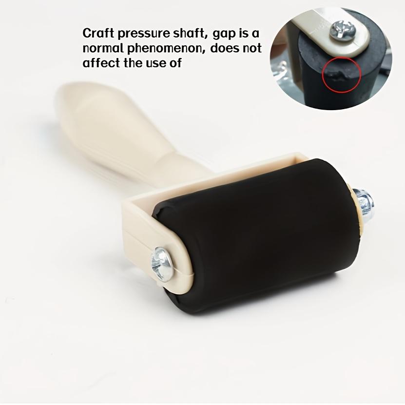 

1pc Blue & White Rubber Rolling Tool Ideal for Printmaking and Textile Projects, Art Craft Rolling Tool Ergonomic Handle Art Supplies