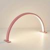 New Moon Nail Work Lamp - Beauty Work Desk Lamp, Three-color USB Power Supply - Black/White/Pink, Suitable for Nail Art, Eyelash