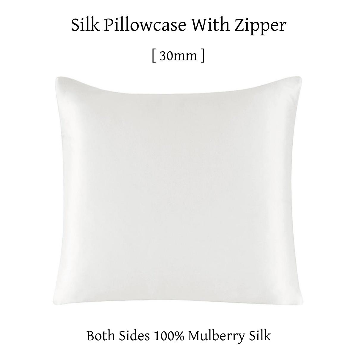 30Momme 100% Zīda Spilvendrāna ar Slēptu