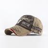 Hat Men's Women's Retro Baseball Cap Washed Denim Old Cap Spring and Autumn Casual Visor Trendy Man