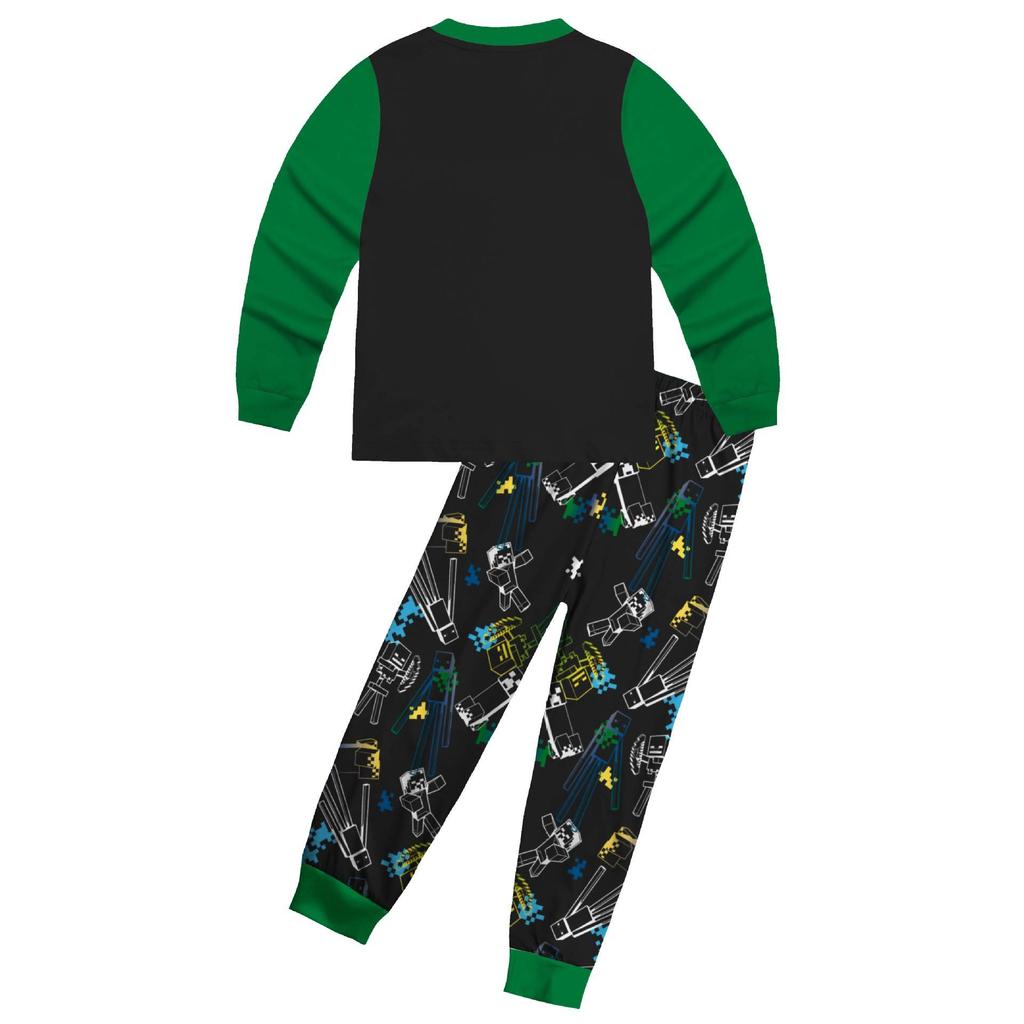 Children's Minecraft Long Sleeve Home Wear Set