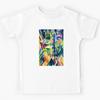 The Little Mountain Goats by Franz Marc Kids T-Shirt