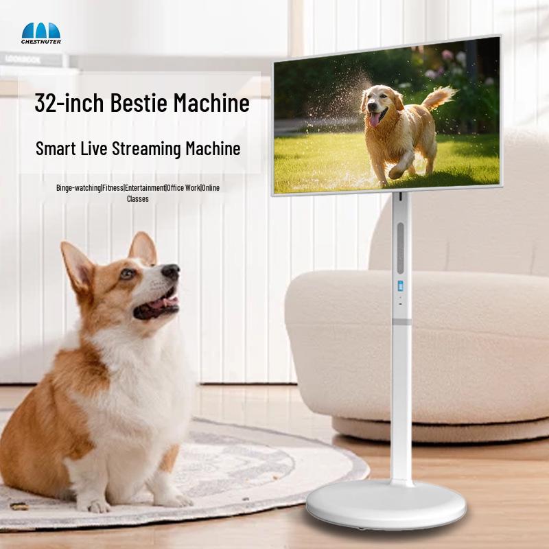Best Friend Machine 32" Adjustable & Rotatable Smart Mobile Display