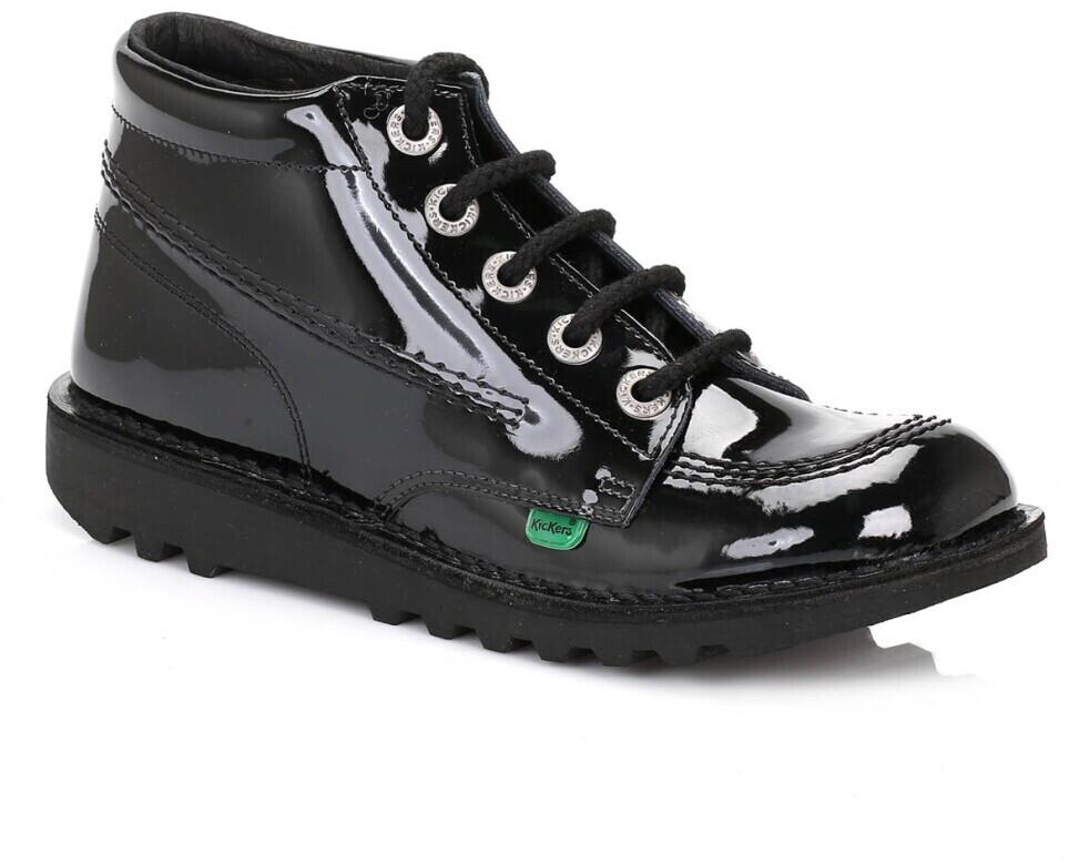 Ботинки Kickers Kick Hi black patent