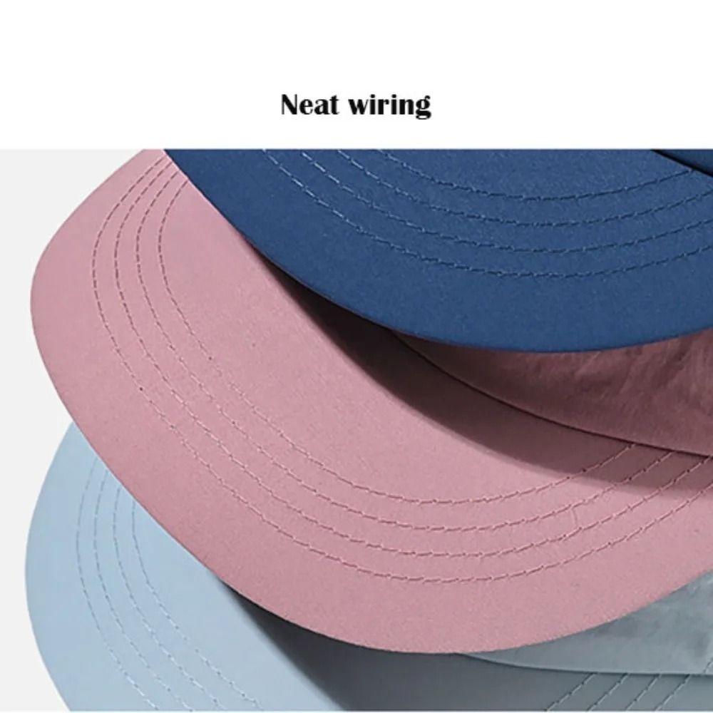 Drawstring Design Baseball Cap Japanese Style Snapback Hats Sports Hat Sunshade Cap  Trucker Cap