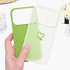 Simple Love Heart Phone Case For IPhone 17 17E Air 16 16E 15 Plus Pro Max Candy Colored Cover