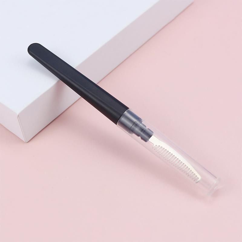 

Ультратонкая игла из нержавеющей стали для бровей, ресниц, кисть для наращивания бровей, металлическая расческа, косметические инструменты для макияжа