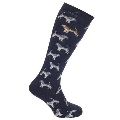 Gummistiefel-Socken mit Tiermotiv für Damen (1 Paar)