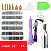 Rhinestones Applicator Kit, Bedazzler Kit with Rhinestones, Hot Fix Rhinestone Setter Tool Kit,Heat Fixed Machine Gun Set Fabric