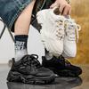 Neue Mode Herren Vier Jahreszeiten Bequeme Dicke Sohle Schuhe Studenten Jungen Mädchen Trendige Weiche Sohle Atmungsaktive Lässige Lauf-Sneaker