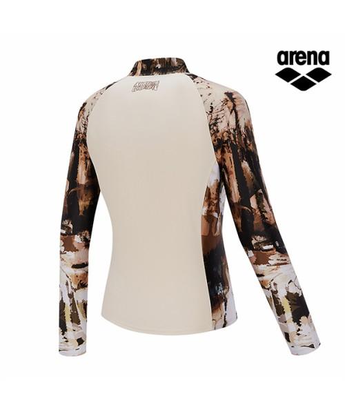 Alena Neo Boho Slim Fit Zip-Up Rash Guard A6Bl1Pq04Brw