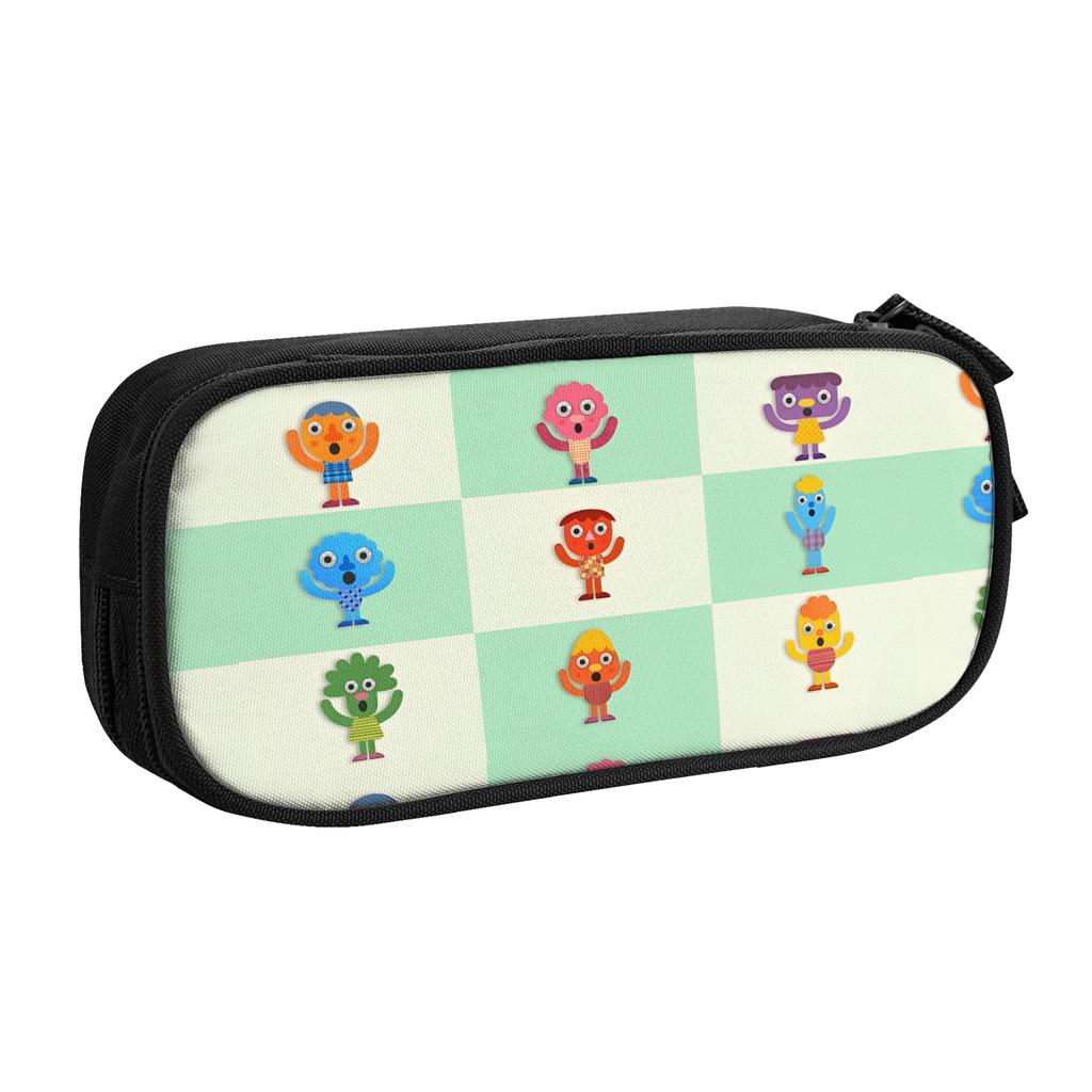Fun Noodle & Pals Micro Super Simple Pencil Case Nursery Rhymes Songs Pencil Pouch Pen Box Student Bags School Gifts Stationery