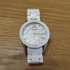 Used FOSSIL CE-1002 White Ceramic Watch