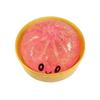 Glitter Dumplings Squishy Toy With Steamer Soft Squishy Toy Fidget Slow Resilience Stress Relief Sensory Ball