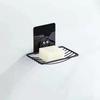 Self-Draining Soap Dish Holder Wall Hanging Wall Mounted Soap Holder  Shower