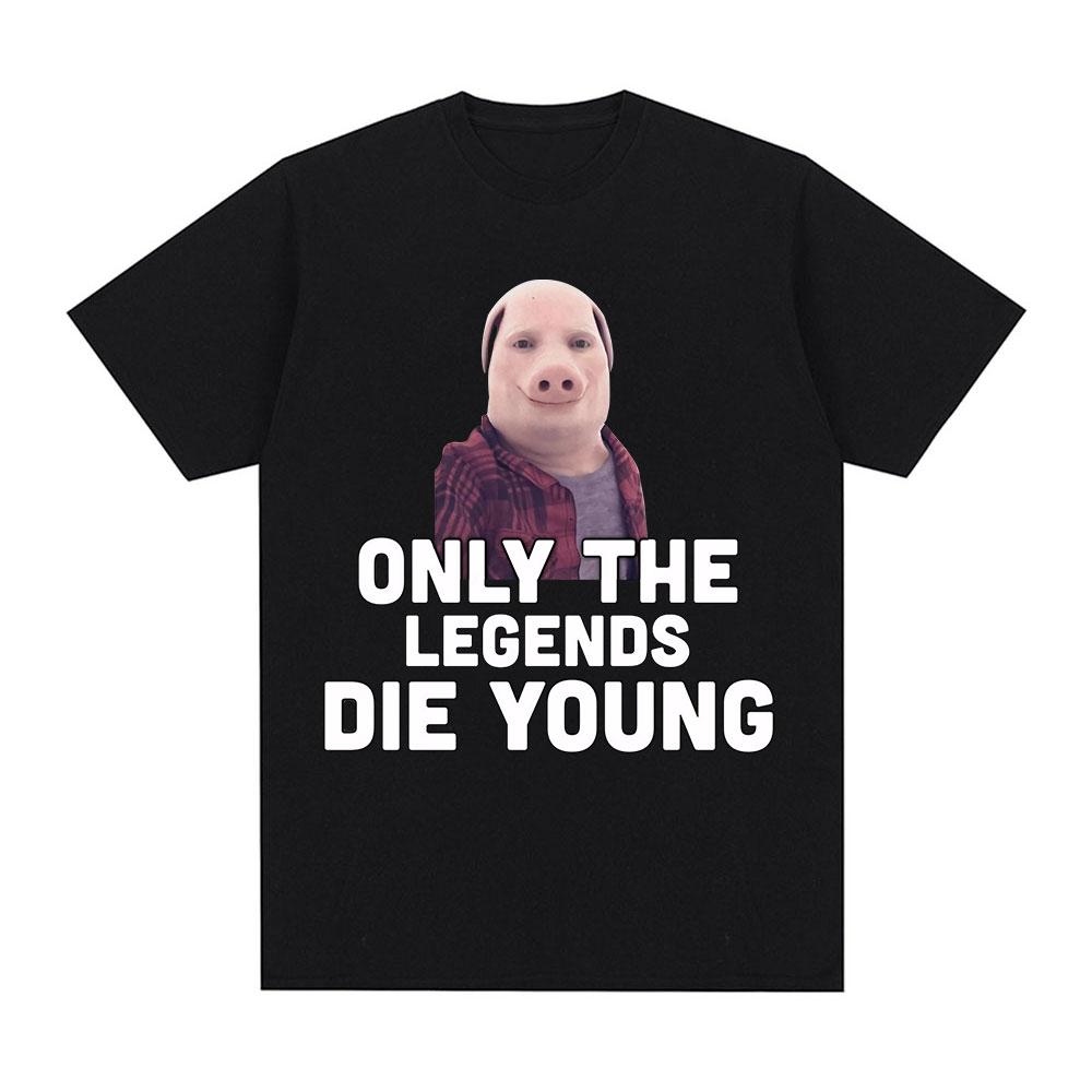 John Pork Is Calling Funny Answer T Shirt Fashion For Fan Vintage Washed Unisex Comfortable Stretched Versatile Streetwear Tees