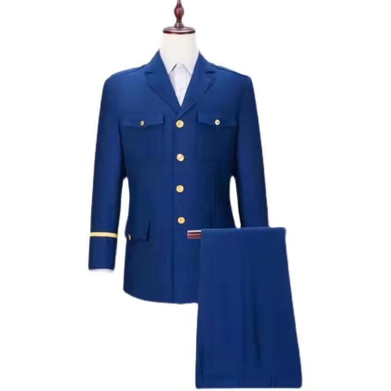 Xun Zhanying Firefighter Blue Unisex Uniform Set 175/96
