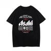 2026 Estate Nuova T-shirt Asahi Beer Asahi Beer Manica Corta Giapponese Ampia Estiva Uomo e Donna Coppia Casual Sportiva Top