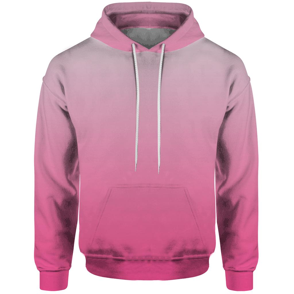 Comfortable Men's Hooded Sweatshirt 3D Digital Printing Hoodies and Sweatshirts for Couples Classic Solid Color 2024 New Style