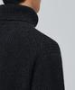 Musinsa Standard Lambswool Ribbed Turtleneck Knit [Charcoal Gray]