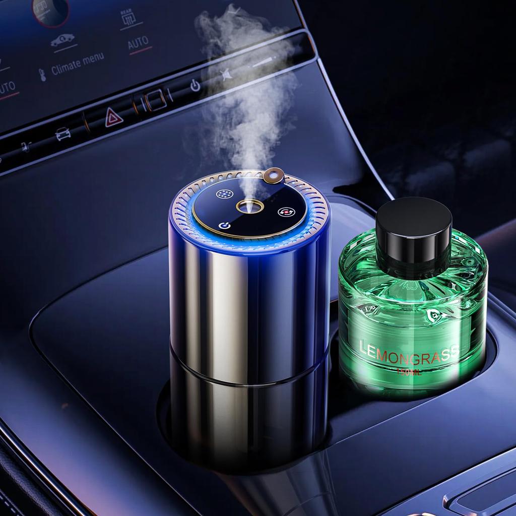 Car , 150ml Lemongrass Natural , Long Lasting 300 Days, Car