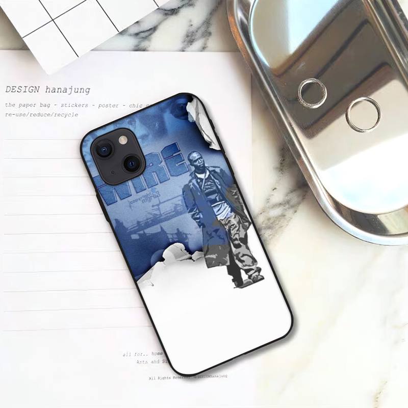 America The Wire TV Phone Case For iPhone 11 12 Mini 13 14 15 Pro XS Max X Plus SE XR Shell