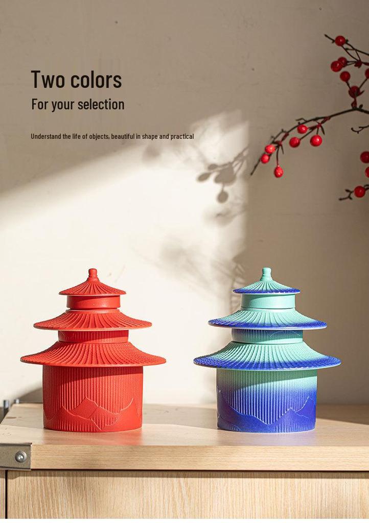 Forbidden City Cultural Tea Set Gift Box - Elegant Gongfu Tea Set for Holidays, Housewarming, and New Year Souvenirs