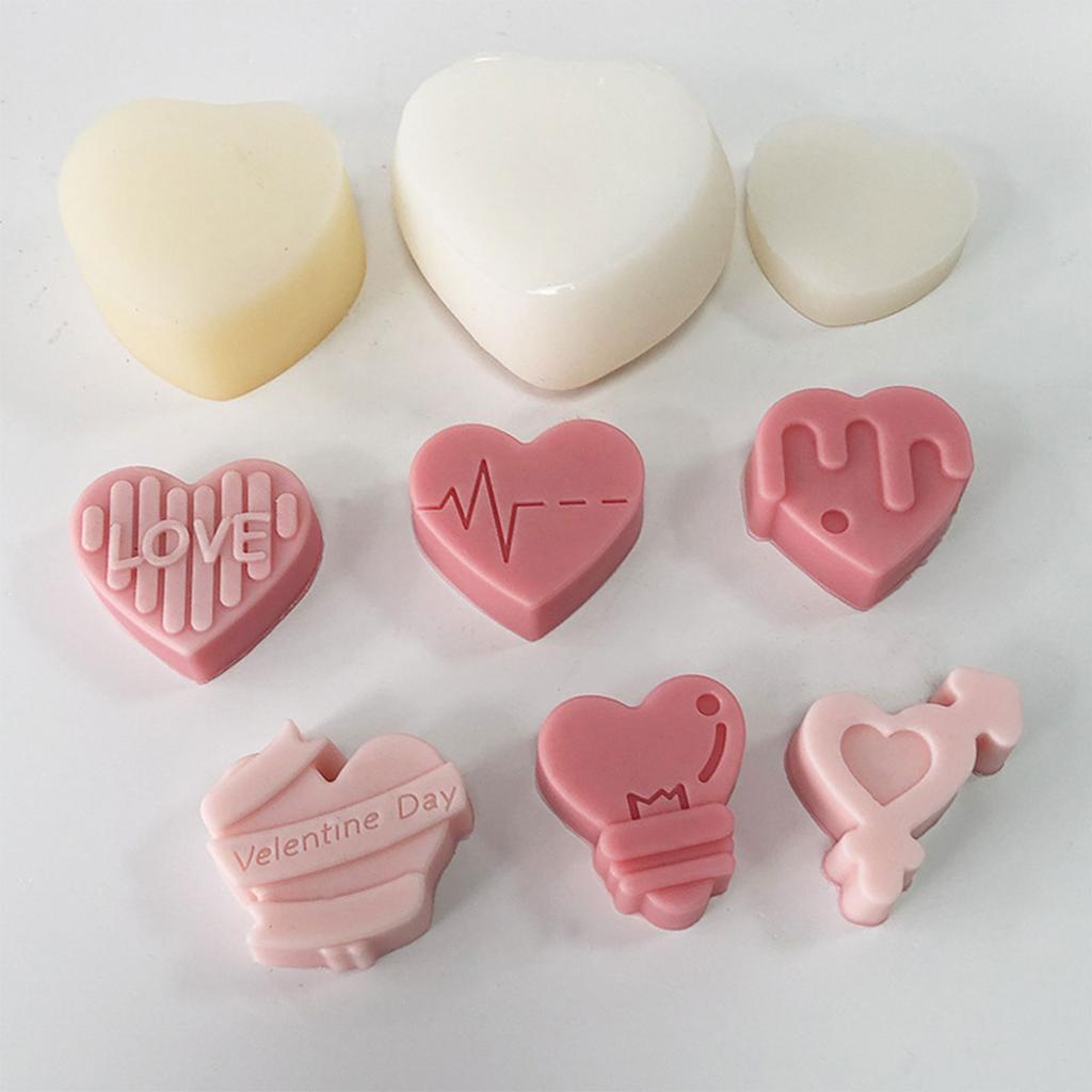 DIY odlévací forma Geometrické formy na svíčky Silikonová řemeslná forma Přívěsek 3D geometrická forma na svíčky Formy na dekorace svíček