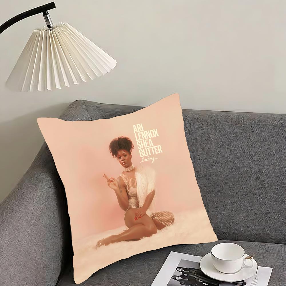 Singer K-Kehlani Cushion Cover Reversible Plush Pillow Cover – For car, sofa, bedroom, perfect as a gift.
