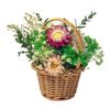 Back-to-School Gift: DIY Eternal Flower Mini Basket Ornament for Team Building & Decoration