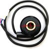 3 Pin Motorcycle Speed Sensor 12V Digital Motor Speed Meter Cable Mileage Assembly Replacement